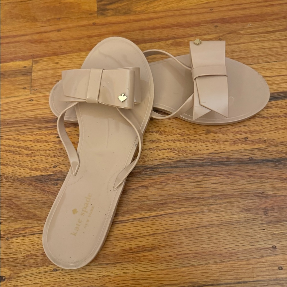 Kate Spade New York Jayla Bow Flip Flop sandals Sz 7
